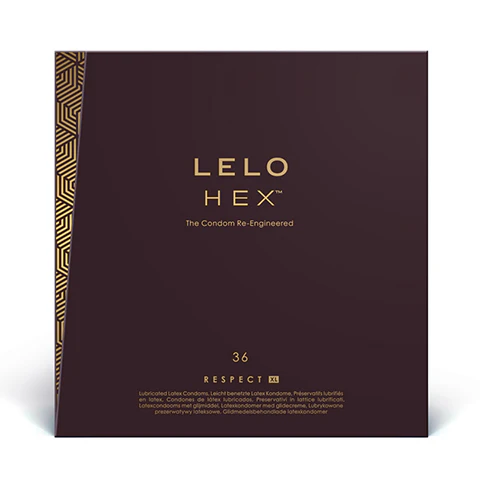 LELO HEX Respect XL Condoms